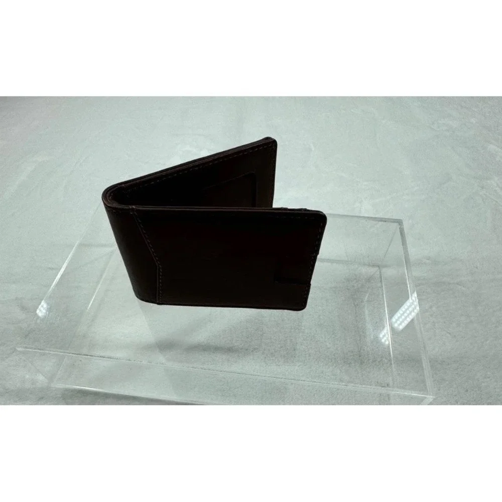 Quince‎ Money-Clip Wallet Men's Italian Chocolate Brown Leather Classic Handheld
